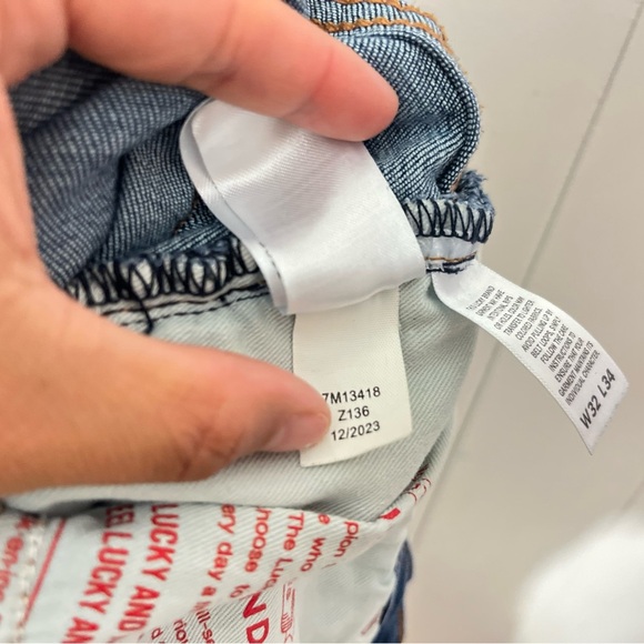 Lucky Brand Mens Easy Rider Boot Jeans Size 32 x 34 - Picture 11 of 13